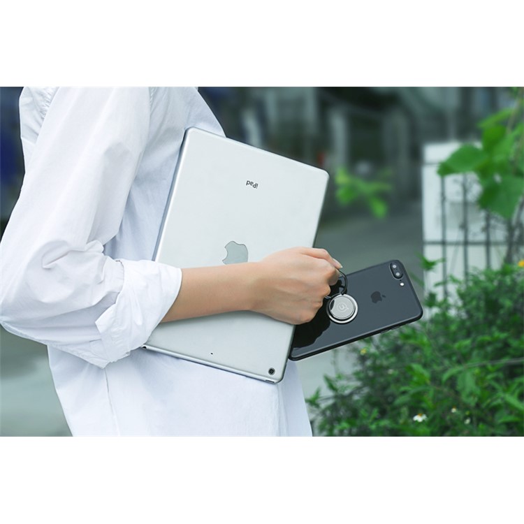 USAMS US-ZJ017 360 Degree Rotary Ring Bracket Smartphone Ring Holder for Huawei P10 etc. - Black-15