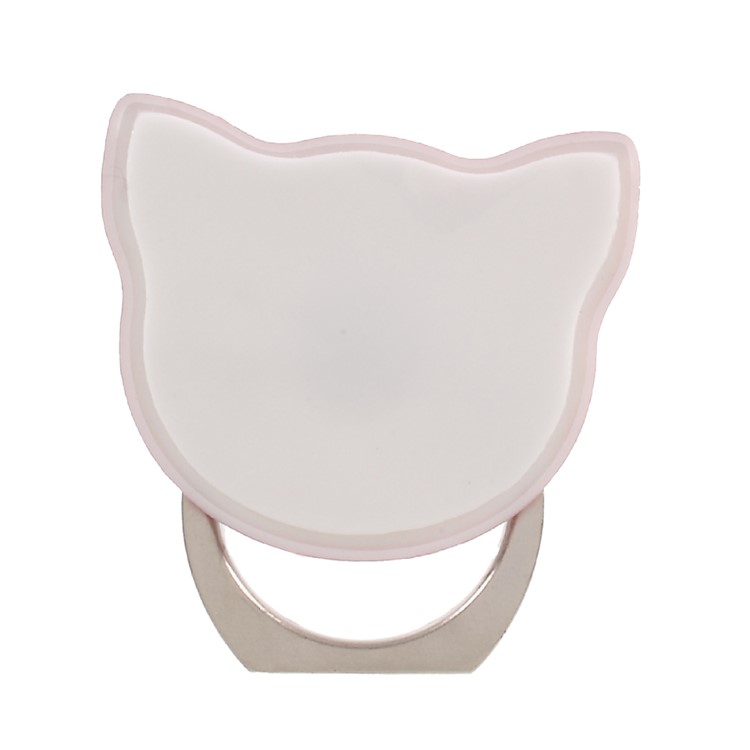 Bear-shape Universal 360¡ã Rotating Phone Ring Kickstand Desktop Mount for iPhone Samsung Huawei - Rose Gold Color-3