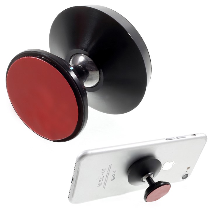 Universal Adjustable Angle Magnetic Car Mount Mobile Phone Bracket - Black-1