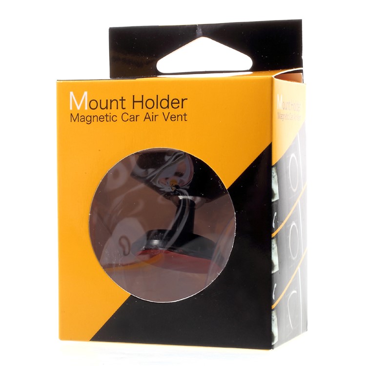 Universal Adjustable Angle Magnetic Car Mount Mobile Phone Bracket - Black-10