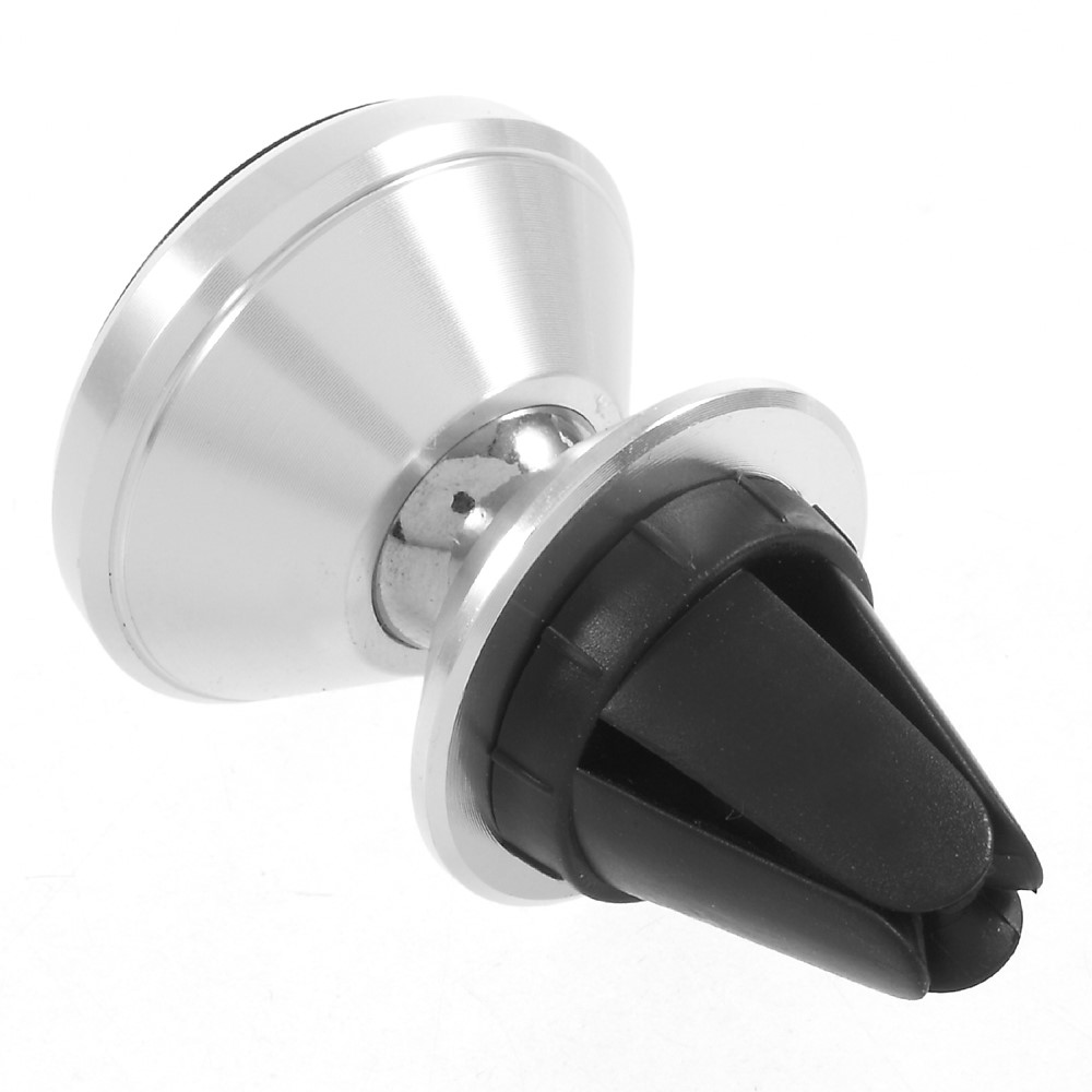 Adjustable Angle Universal Mobile Phone Magnetic Car Mount Holder (Short Version) - Silver Color-2