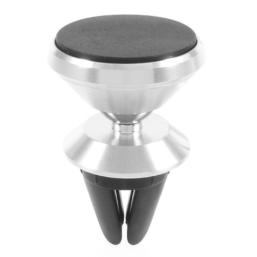 Adjustable Angle Universal Mobile Phone Magnetic Car Mount Holder (Short Version) - Silver Color-6