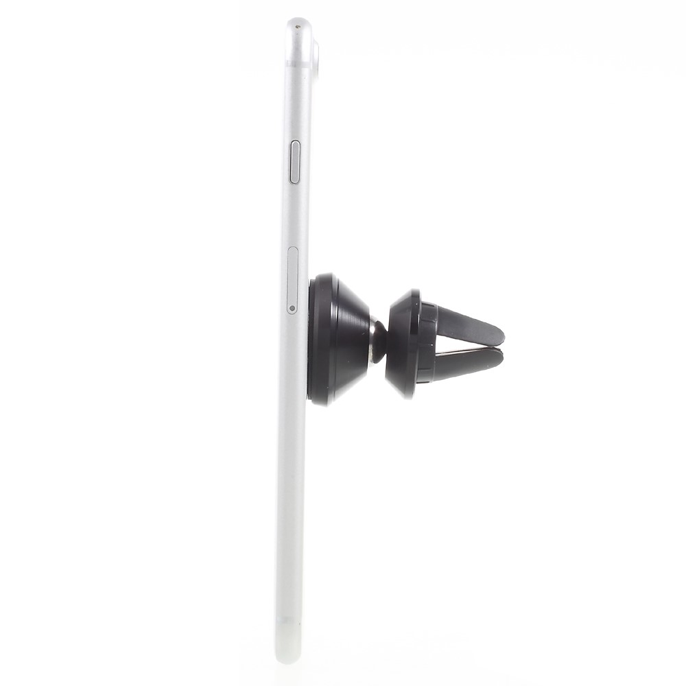 Air Vent Magnetic Adjustable Angle Universal Mobile Phone Car Mount Holder (Short Version) - Black-3