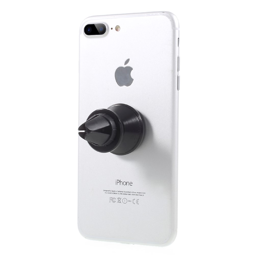 Air Vent Magnetic Adjustable Angle Universal Mobile Phone Car Mount Holder (Short Version) - Black-5