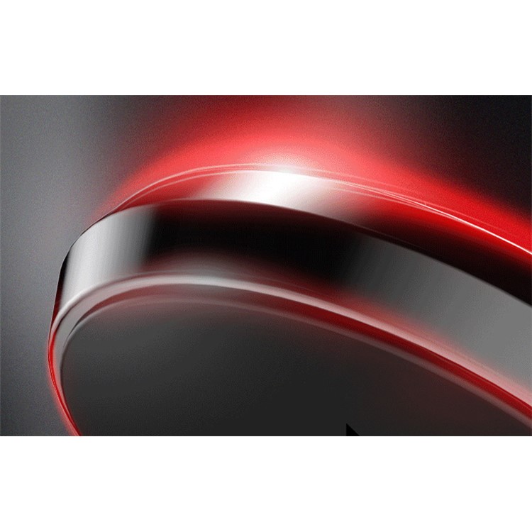 USAMS US-ZJ020 Mini Magnetic Adhesive Desk and Car Mount Phone Holder for iPhone Samsung Etc. - Red-2