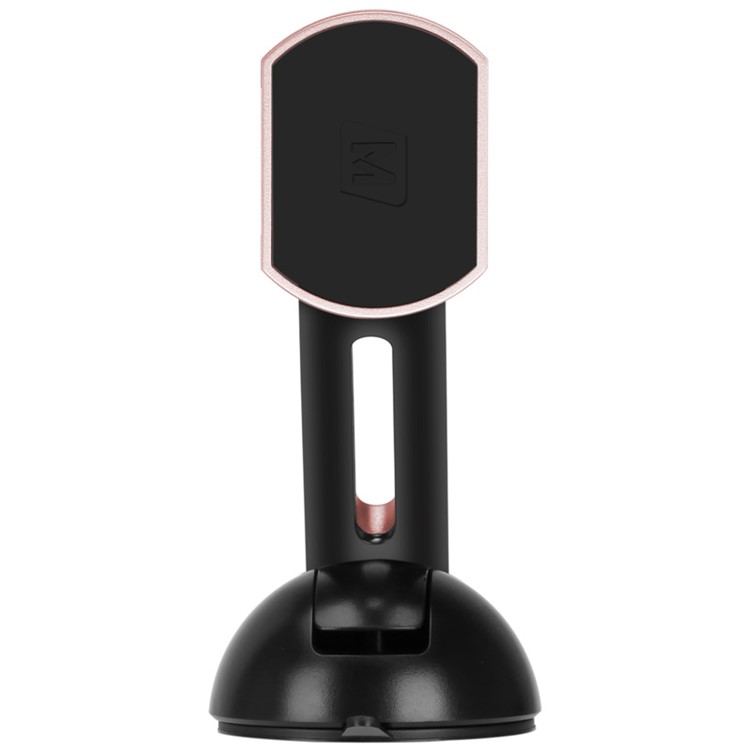 MOMAX Elite Suction Style Magnetic Car Holder for iPhone Samsung HTC Etc. - Rose Gold Color-3
