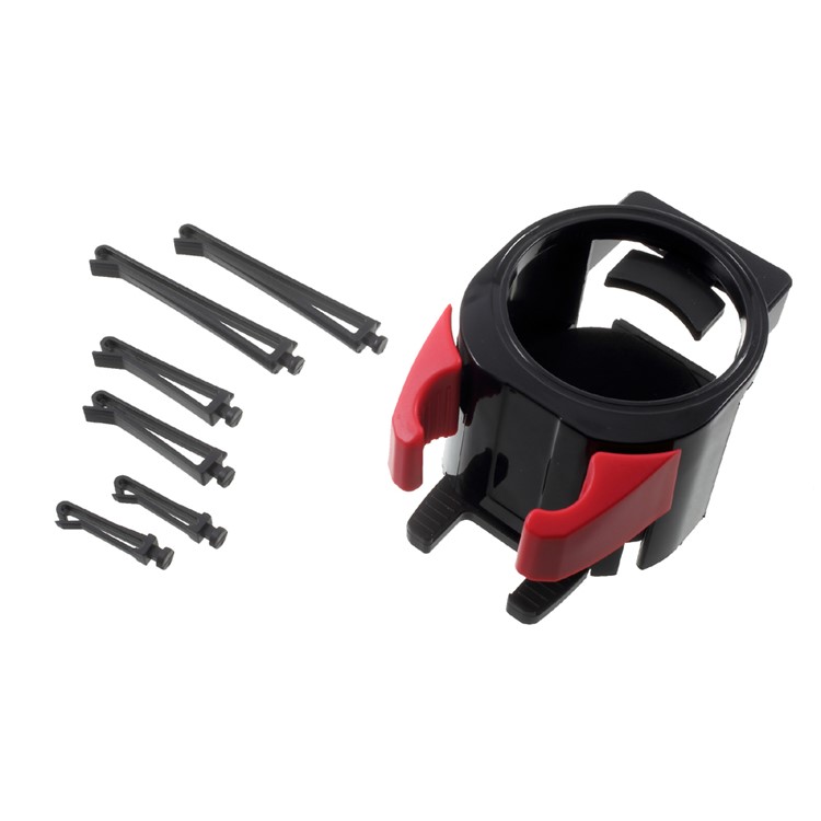 Multi-functional 2-in-1 Air Outlet Drink Holder Car Mount - Red-7