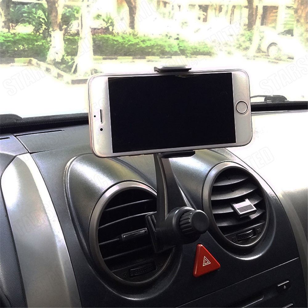360 Degrees Rotating Car Air Vent Mount Mobile Phone Holder for Phone Between 3.5 inch - 5.5 inch-8