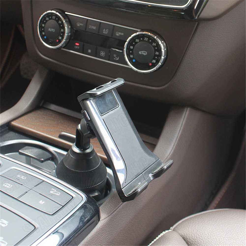 095-080A Universal 360 Degree Rotary Car Phone / Tablet Cup Mount Holder for iPhone iPad, Clamp Size: 11-22cm-12