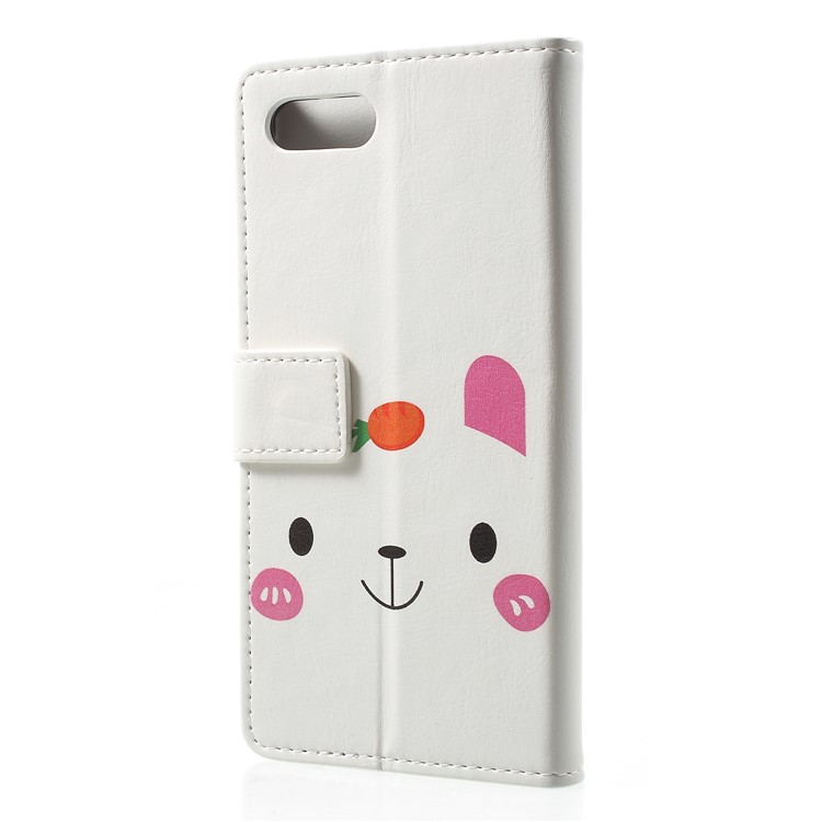Pattern Printing Stand Leather Magnetic Wallet Cell Phone Cover for BlackBerry Key2 - Cute Animal-2