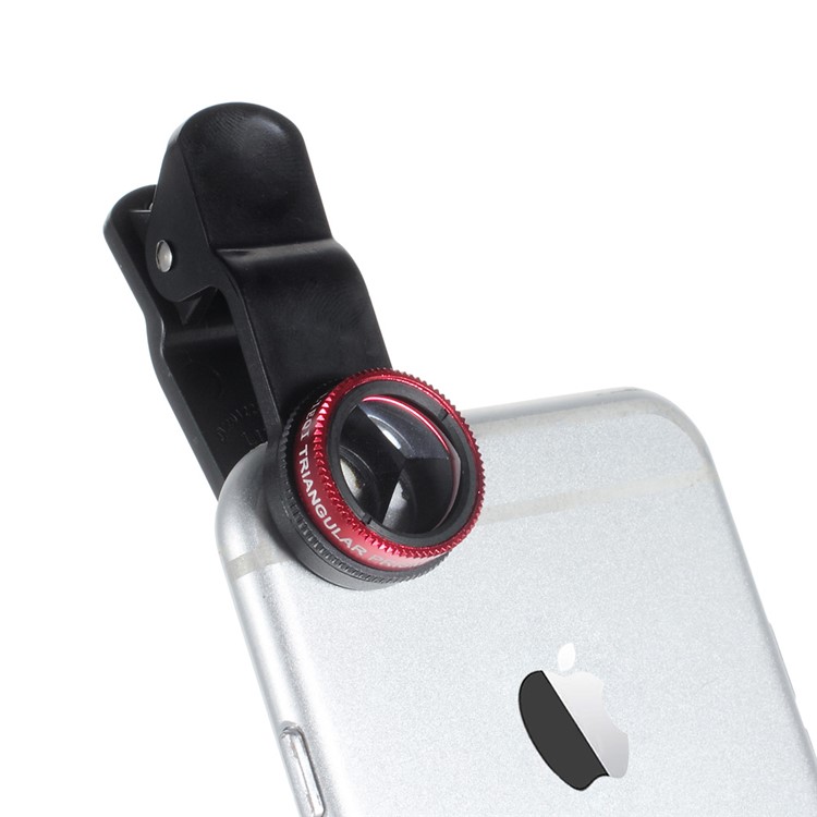 LIEQI LQ-004 Triangular Prism Lens for Cell Phone & Tablet PC (Black)