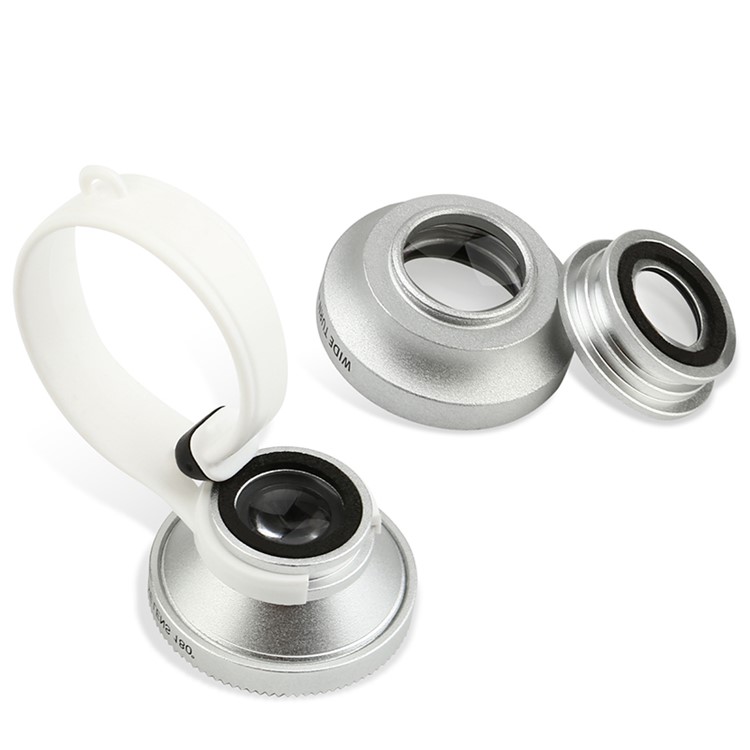 BASEUS Clip-on Fisheye + Wide Angle + Macro Lens for Apple Samsung Sony LG HTC etc Smartphones-5