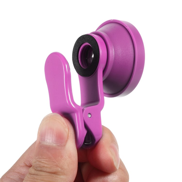 T-002 Selfie Universal Camera Lens for iPhone Samsung HTC Huawei Etc - Rose-2