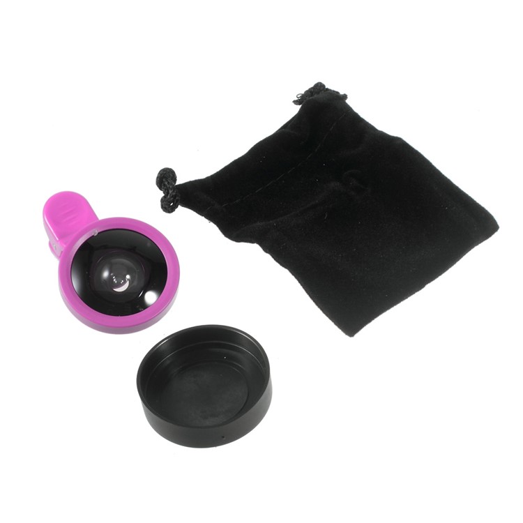 T-002 Selfie Universal Camera Lens for iPhone Samsung HTC Huawei Etc - Rose-4
