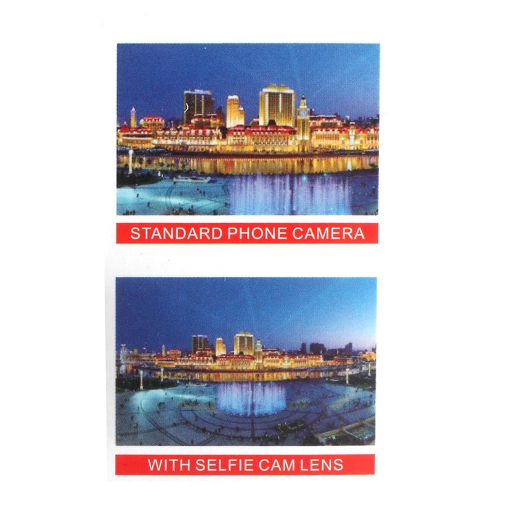 T-002 Selfie Universal Camera Lens for iPhone Samsung HTC Huawei Etc - Rose-5