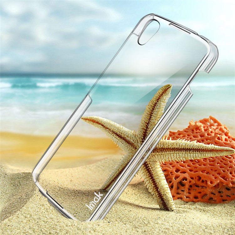 IMAK Crystal Clear Hard Phone Case Wear Resistant for BlackBerry Neon-2