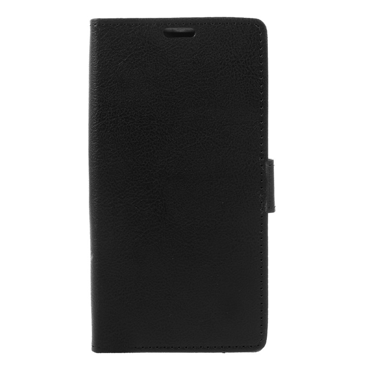 Wallet Leather Stand Case for BlackBerry DTEK60 - Black-3