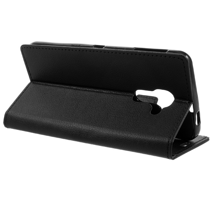Wallet Leather Stand Case for BlackBerry DTEK60 - Black-5