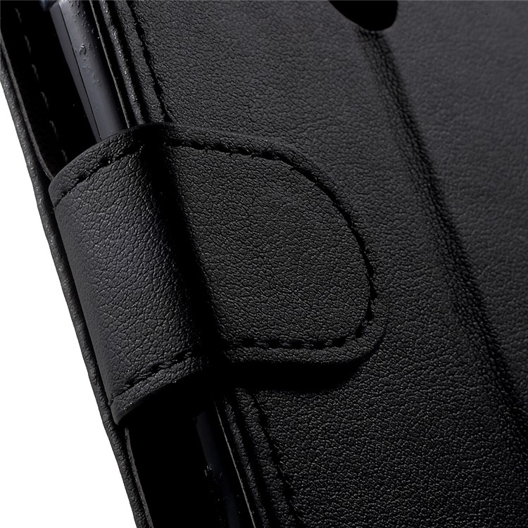 Wallet Stand Leather Phone Case for BlackBerry DTEK60 - Black-7