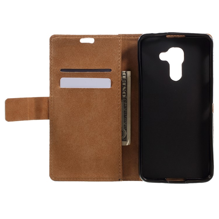 For BlackBerry DTEK60 Patterned Leather Wallet Phone Case - Triumphal Arch-6