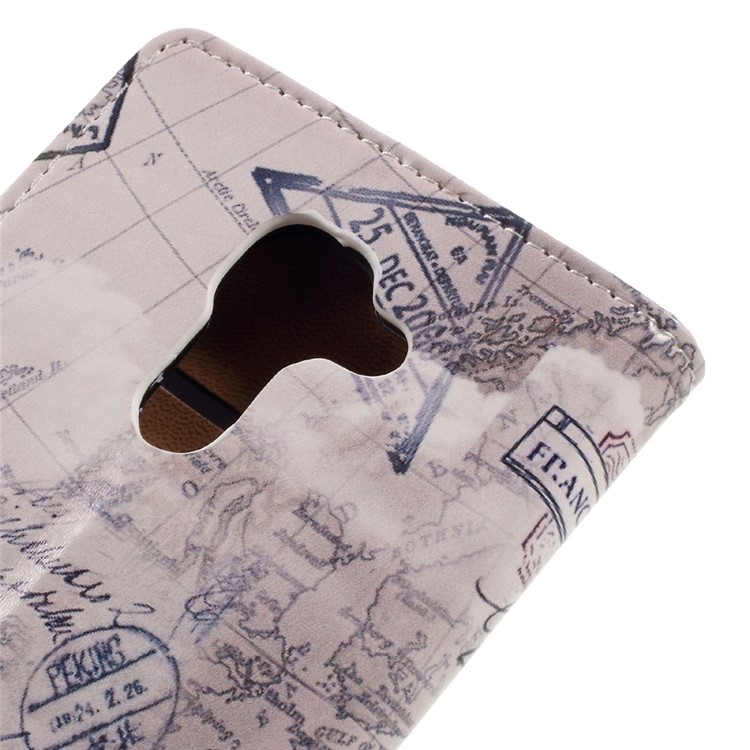 For BlackBerry DTEK60 Patterned Leather Wallet Phone Case - Triumphal Arch-8