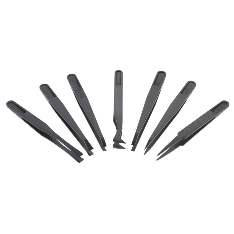 7 in 1 contre-Kit de réparation mécanique résistant à la chaleur à pinces en plastique statique-1