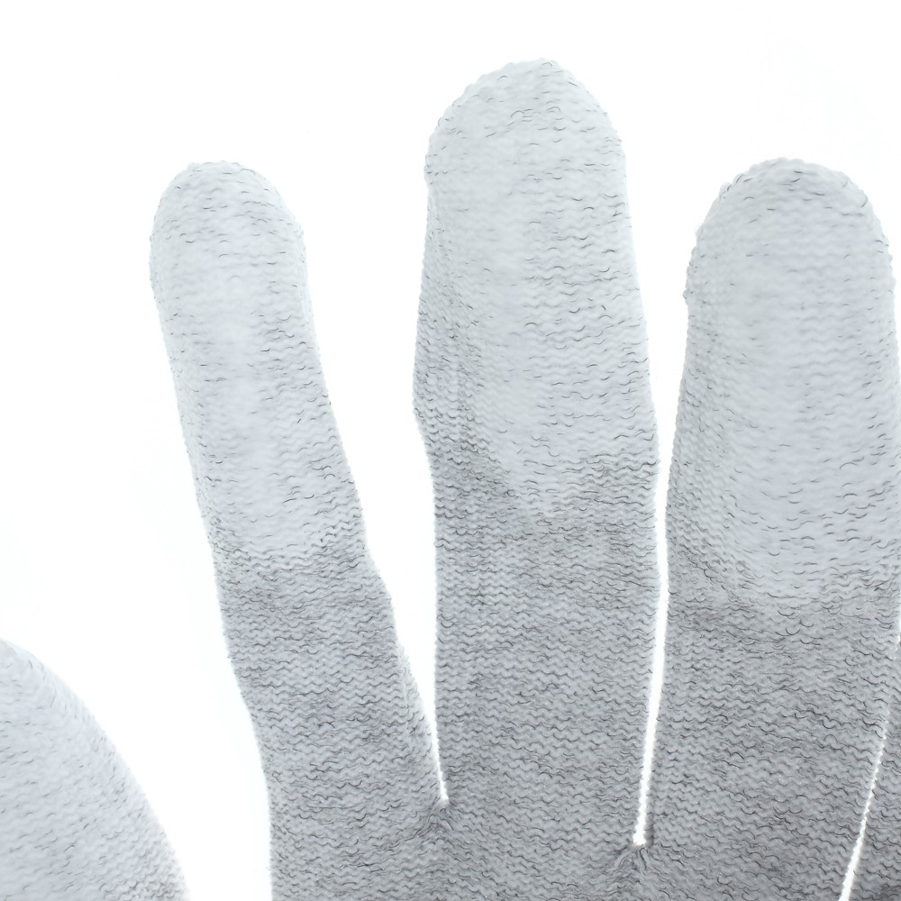 Carbon Fiber Anti-Static Dust-free Anti-sweat Work Gloves Grey-4