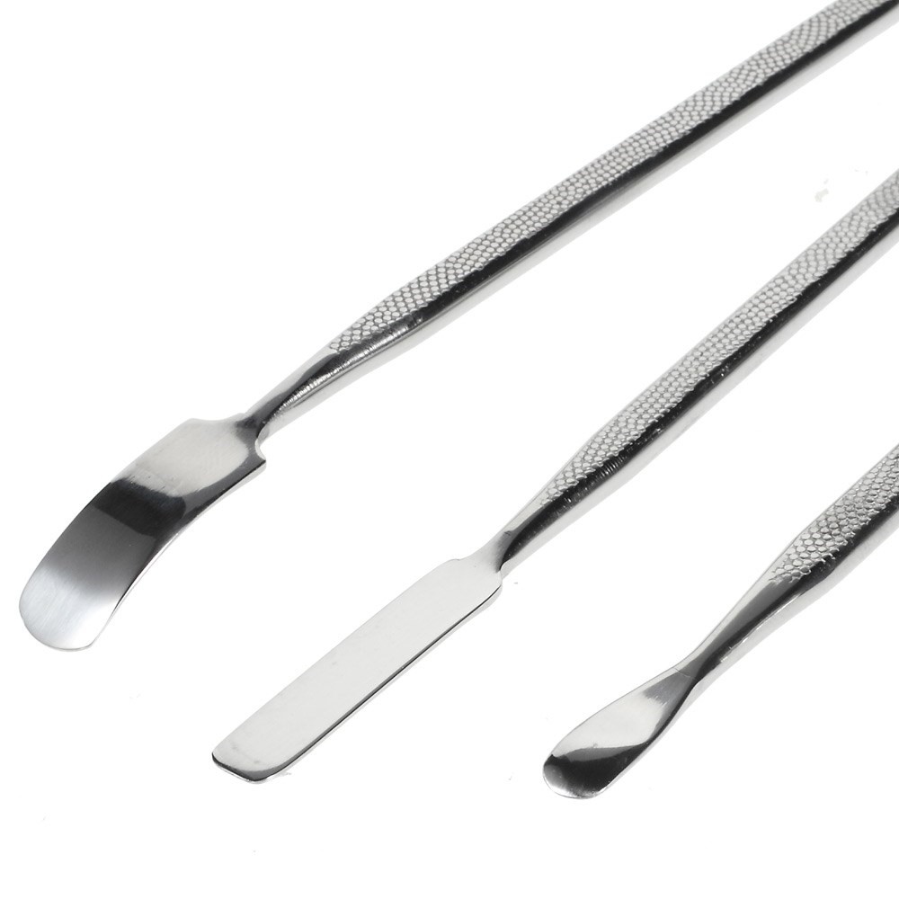 JAKEMY 3-in-1 Metal Spudger Pry Opening Repair Tools Set for iPhone iPad Samsung Smartphone Tablet JM-OP07-3