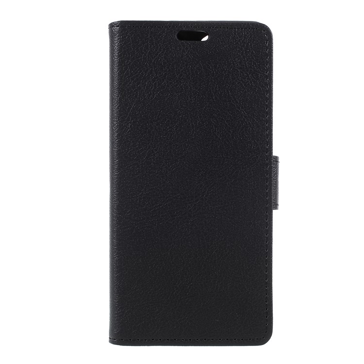 For Google Pixel 2 Litchi Texture Stand Leather Wallet Case - Black-3