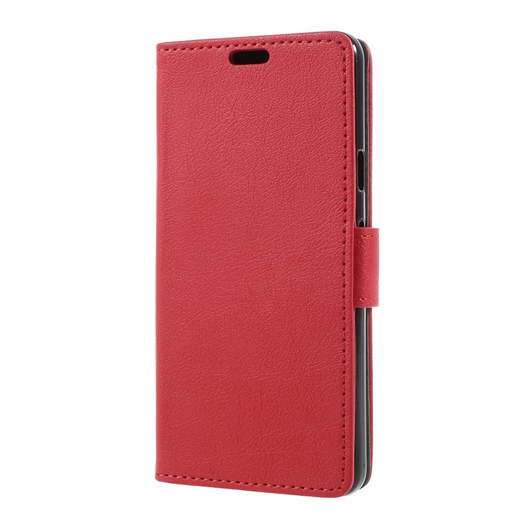 Litchi Texture Wallet Stand Leather Mobile Casing for Google Pixel 2 - Red-2