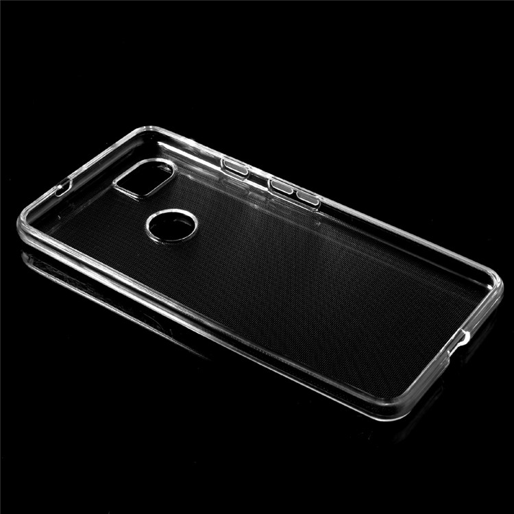 For Google Pixel XL2 Clear TPU Mobile Phone Case with Non-slip Inner - Transparent-3
