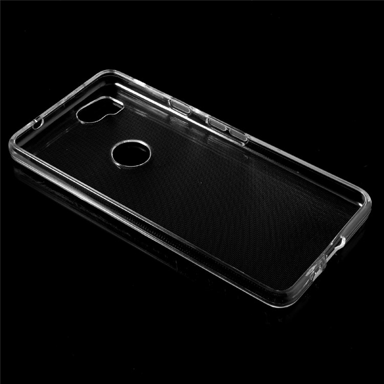 For Google Pixel 2 Clear Soft TPU Phone Case with Non-slip Inner - Transparent-3