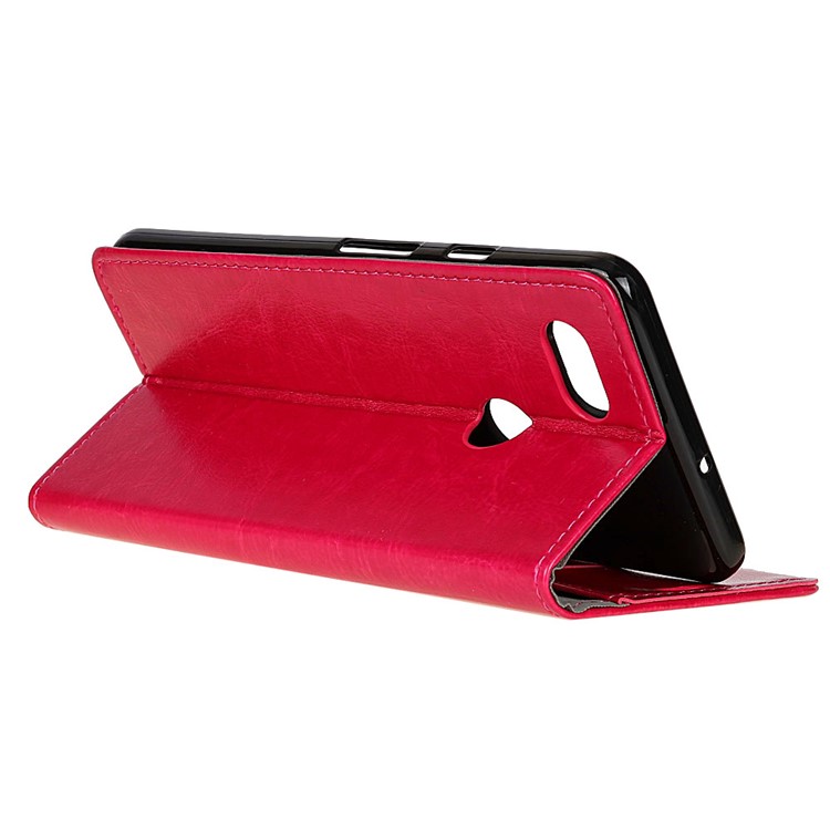 Crazy Horse Wallet Leather Stand Shell for Google Pixel XL2 - Rose-5