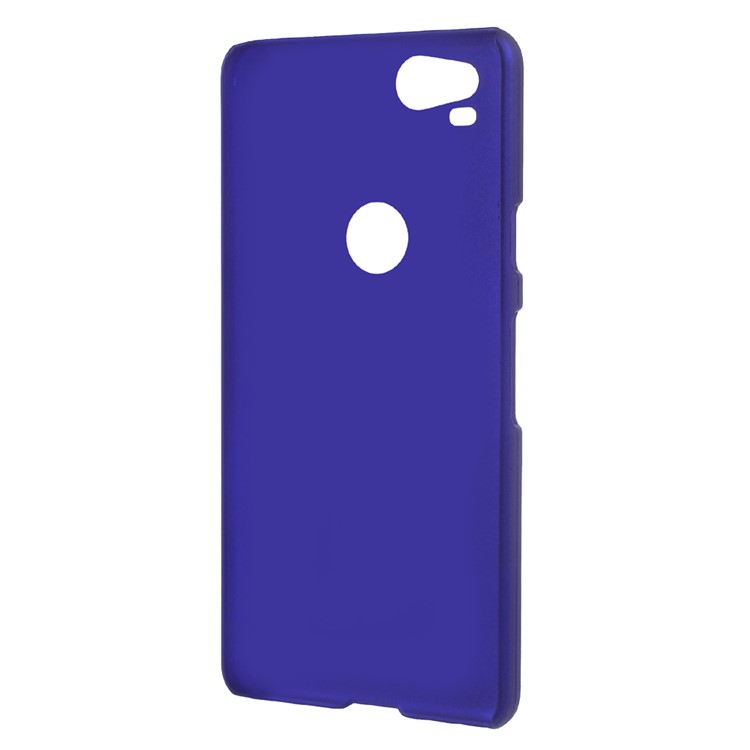 For Google Pixel 2 Rubberized Hard Plastic Back Case Protector - Dark Blue-3