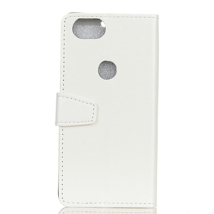 Crazy Horse PU Leather Wallet Stand Cover for Google Pixel 2 - White-2