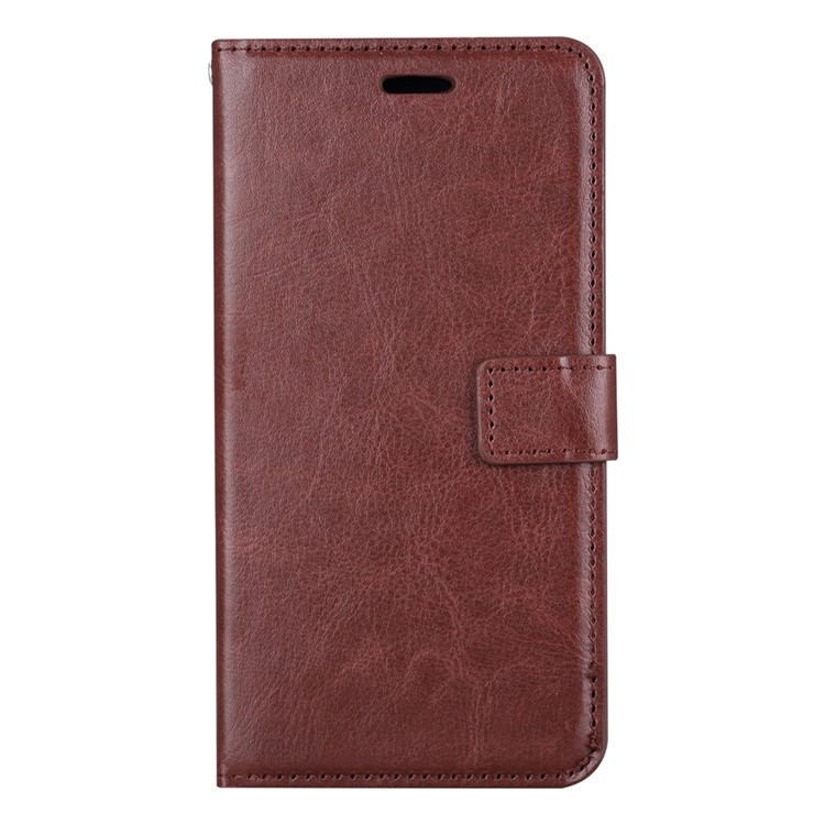 BTRCASE Crazy Horse Wallet Leather Stand Cover for Google Pixel 2 - Brown-2