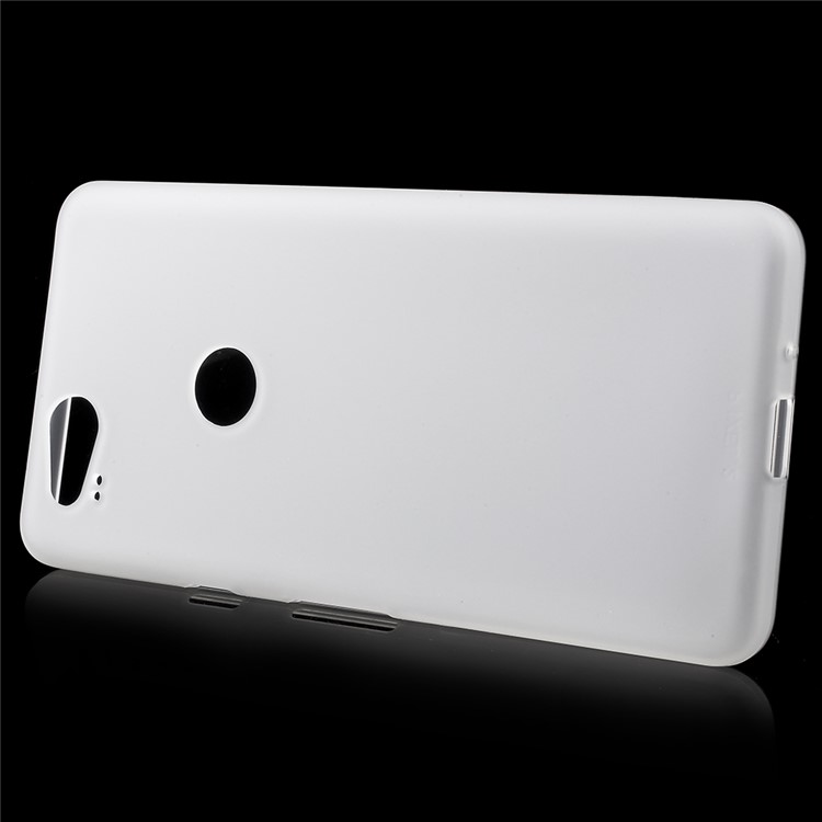 Double-sided Matte TPU Case for Google Pixel 2 - White-2