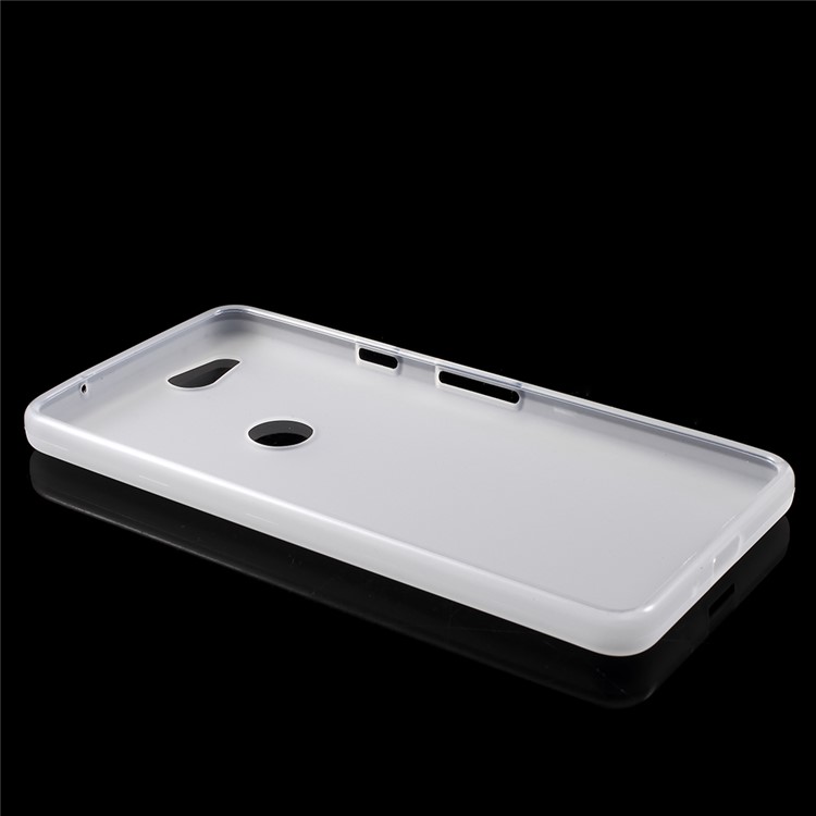 Double-sided Matte TPU Case for Google Pixel 2 - White-4
