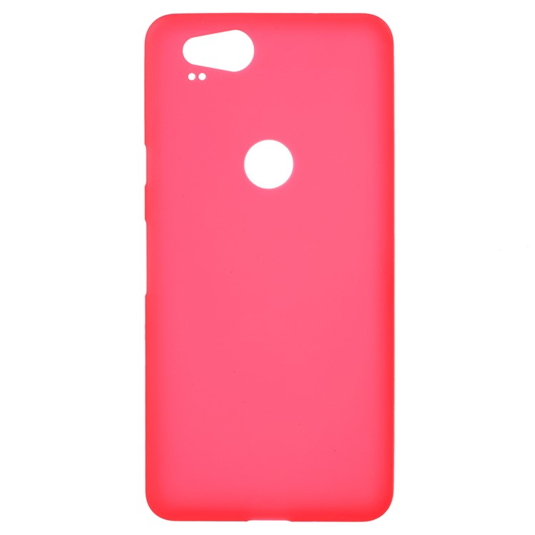 Double-sided Matte TPU Back Casing for Google Pixel 2 - Red-1