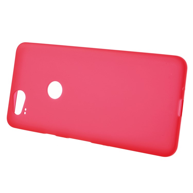 Double-sided Matte TPU Back Casing for Google Pixel 2 - Red-2