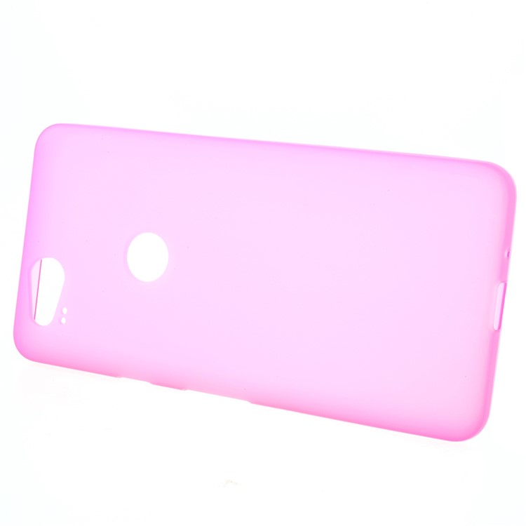 Double-sided Matte TPU Back Case for Google Pixel 2 - Rose-2