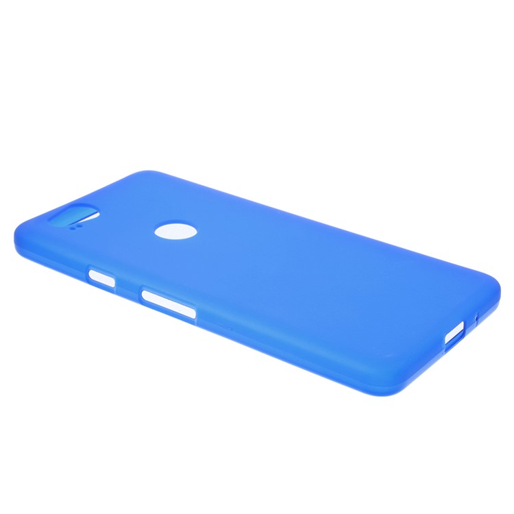 Double-sided Matte TPU Shell for Google Pixel 2 - Blue-3