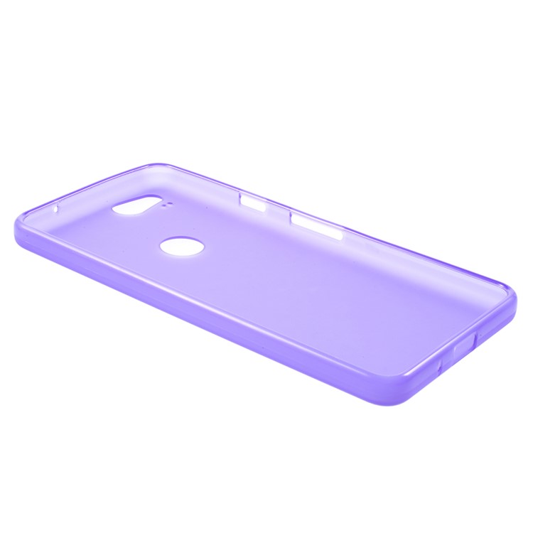 Double-sided Matte TPU Cover for Google Pixel 2 - Purple-4