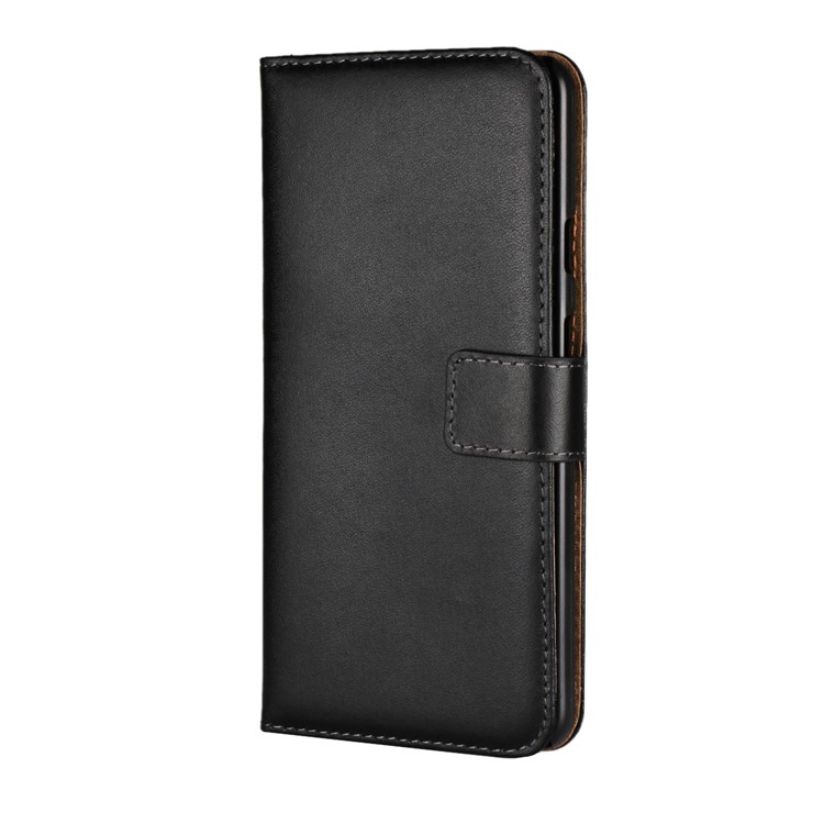 Split Leather Wallet Magnetic Cellphone Shell for Google Pixel 2 XL - Black-3
