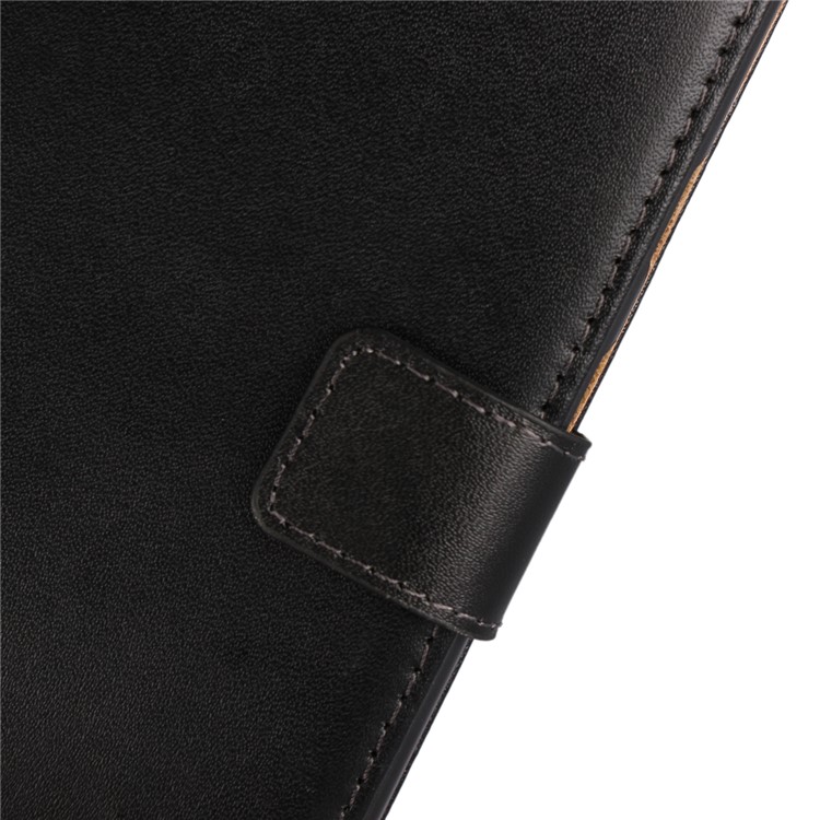 Split Leather Wallet Magnetic Cellphone Shell for Google Pixel 2 XL - Black-8