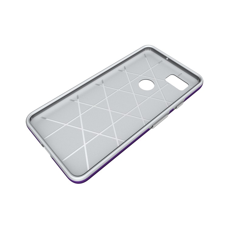 Anti-skid Hybrid PC + TPU Armor Back Casing for Google Pixel 2 XL - Purple-8