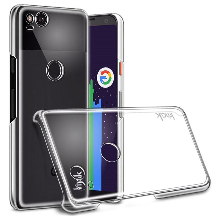 IMAK Crystal Case II for Google Pixel 2 Anti-scratch Clear Hard Shell-1
