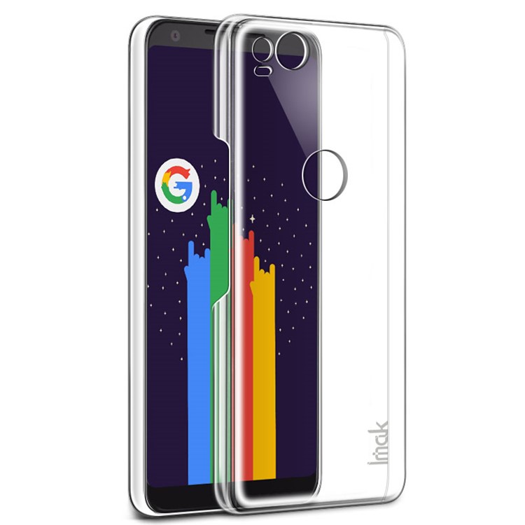 IMAK Crystal Case II for Google Pixel 2 Anti-scratch Clear Hard Shell-5