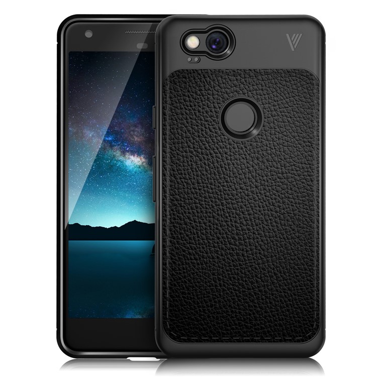 LENUO Gentlemen Series Soft TPU Case for Google Pixel 2 - Black-3