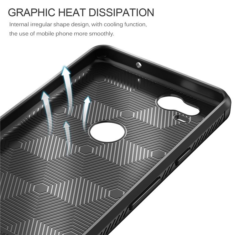 LENUO Gentlemen Series Soft TPU Case for Google Pixel 2 - Black-9
